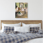 Toile Edgar Degas - Le Cours de Danse (Insitu(Chambre))