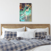 Toile Edgar Degas - Les Danseuses Vertes - Danse de Ball (Insitu(Chambre))