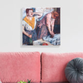 Toile Edgar Degas - Les Repasseuses (Insitu(Salon))