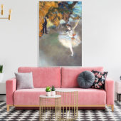 Toile Edgar Degas - L'Étoile / Danseur sur scène (Insitu(Salon))