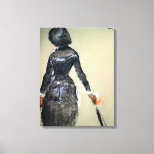 Toile Edgar Degas Mary Cassatt au Louvre