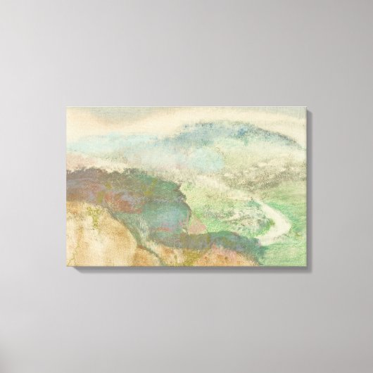 Toile Edgar Degas - Paysage (Recto)
