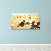 Toile Edgar Degas | Plage (Insitu (Plancher de Bois))