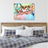 Toile Edgar Degas - Quatre Ballerinas sur scène (Insitu(Chambre))