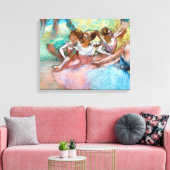 Toile Edgar Degas - Quatre Ballerinas sur scène (Insitu(Salon))