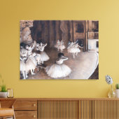 Toile Edgar Degas - Répétition de ballet sur scène (Insitu(Salon))