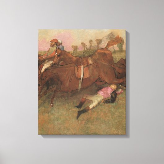 Toile Edgar Degas | Scene from the steeplechase (Recto)