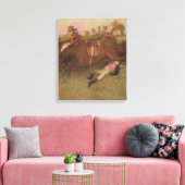 Toile Edgar Degas | Scene from the steeplechase (Insitu(Salon))