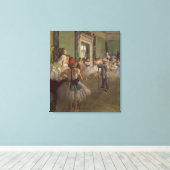 Toile Edgar Degas | The Dancing Class, c.1873-76 (Insitu (Plancher de Bois))