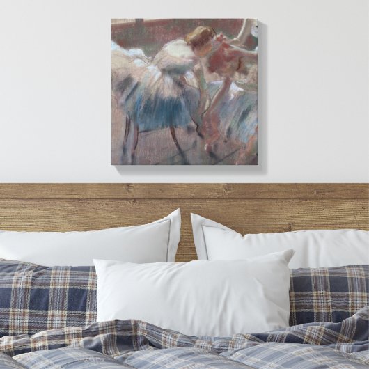 Toile Edgar Degas | Three Dancers Preparing for Class (Insitu(Chambre))