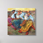 Toile Edgard Degas Danseurs Russes (Recto)
