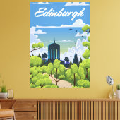 Toile Edimbourg Écosse (Insitu(Salon))