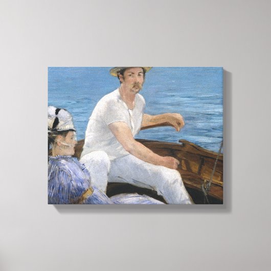 Toile Edouard Manet - Bateau (Recto)