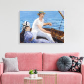 Toile Edouard Manet - Bateau (Insitu(Salon))