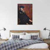 Toile Edouard Manet - Berthe Morisot avec ventilateur (Insitu(Chambre))