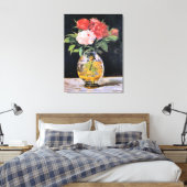 Toile Edouard Manet - Bouquet de fleurs, (Insitu(Chambre))