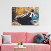 Toile Edouard Manet - Dame aux Éventails (Insitu(Salon))
