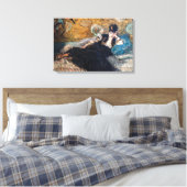 Toile Edouard Manet - Dame aux Éventails (Insitu(Chambre))