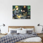 Toile Edouard Manet - Dans la serre (Insitu(Chambre))