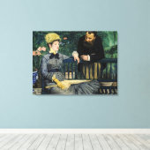 Toile Edouard Manet - Dans la serre (Insitu (Plancher de Bois))