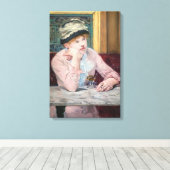 Toile Edouard Manet - Eau-de-vie de Prune (Insitu (Plancher de Bois))