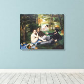 Toile Edouard Manet - Le déjeuner sur l'herbe (Insitu (Plancher de Bois))