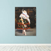 Toile Edouard Manet - Lola de Valence (Insitu (Plancher de Bois))