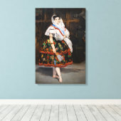 Toile Edouard Manet - Lola de Valence (Insitu (Plancher de Bois))