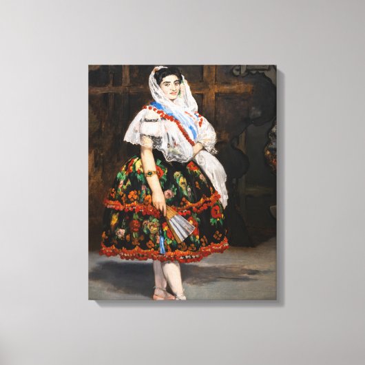 Toile Edouard Manet - Lola de Valence (Recto)