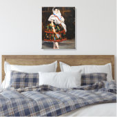 Toile Edouard Manet - Lola de Valence (Insitu(Chambre))