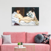 Toile Edouard Manet - Olympia (Insitu(Salon))