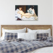 Toile Edouard Manet - Olympia (Insitu(Chambre))