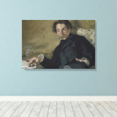 Toile Edouard Manet - Stephane Mallarme (Insitu (Plancher de Bois))