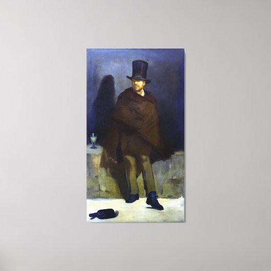 Toile Edouard Manet The Absinthe Drinker (Recto)