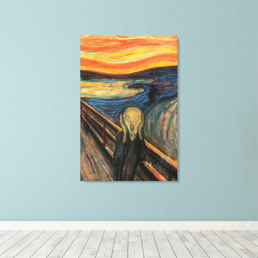 Toile Edvard Munch (Insitu (Plancher de Bois))