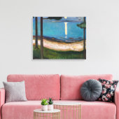 Toile Edvard Munch - Clair de lune (Insitu(Salon))
