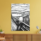 Toile Edvard Munch - La lithographie de cri (Insitu(Salon))