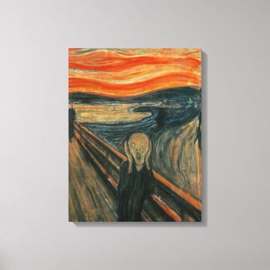 Toile Edvard Munch La Peinture De Cris (Recto)