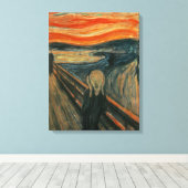 Toile Edvard Munch La Peinture De Cris (Insitu (Plancher de Bois))
