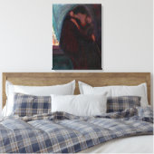 Toile Edvard Munch - Le Baiser (Insitu(Chambre))