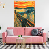 Toile EDVARD MUNCH - Le cri 1893 (Insitu(Salon))