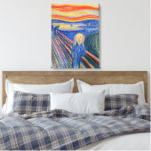 Toile Edvard Munch - Le Cri 1895 (Insitu(Chambre))
