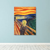 Toile Edvard Munch - Le cri 1910 (Insitu (Plancher de Bois))
