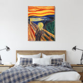 Toile Edvard Munch - Le cri 1910 (Insitu(Chambre))