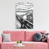 Toile Edvard Munch - Le Cri Lithographie (Insitu(Salon))