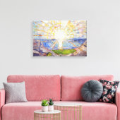 Toile Edvard Munch - Le Soleil 1911 (Insitu(Salon))