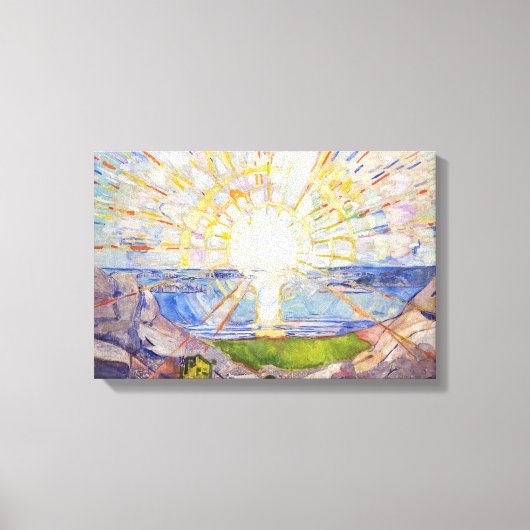 Toile Edvard Munch - Le Soleil 1911 (Recto)