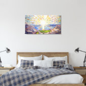 Toile Edvard Munch - Le Soleil 1911 (Insitu(Chambre))