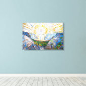 Toile Edvard Munch - Le Soleil 1912 (Insitu (Plancher de Bois))