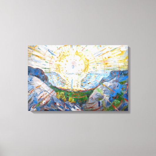 Toile Edvard Munch - Le Soleil 1912 (Recto)